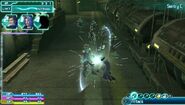 Zack attacking in Crisis Core -Final Fantasy VII-.