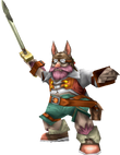 Baku's battle sprite.