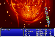 Starfall X in Final Fantasy II (GBA).