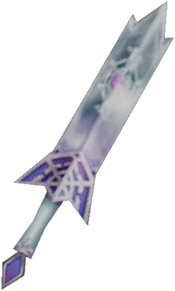 Ice Brand's in-game model from Final Fantasy IX.