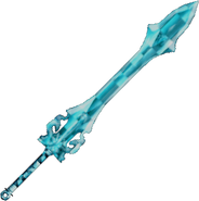 Crystal Genji Katana used by manikins in Dissidia 012.