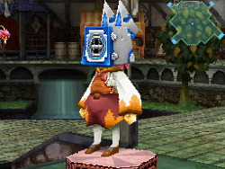 Frost Helm in Final Fantasy Crystal Chronicles: Ring of Fates.