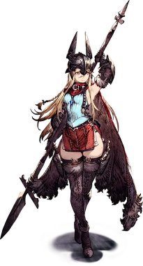 Ramada, a notable Lancer from War of the Visions: Final Fantasy Brave Exvius.