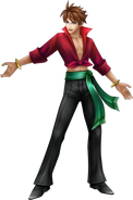 Bartz's Dissidia 012 version of his Dancer class from Final Fantasy V.