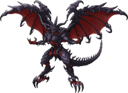 Bahamut's appearance in Dragon Quest Tact.