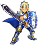 A Paladin in Final Fantasy Explorers.