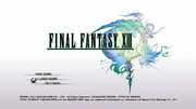 Ffxiii title screen