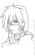 Kaze face concept lines for Final Fantasy Unlimited.jpg (57 KB) Face concept artwork lines.