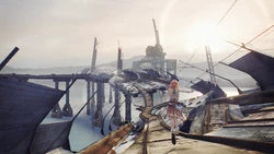 Rust-eaten Bridge.