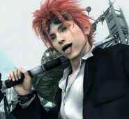 Reno in Final Fantasy VII: Advent Children.