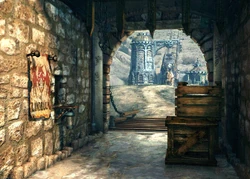 Back alley in Bohden Gate.