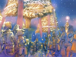 2007 Starlight Celebration artwork for Final Fantasy XI.