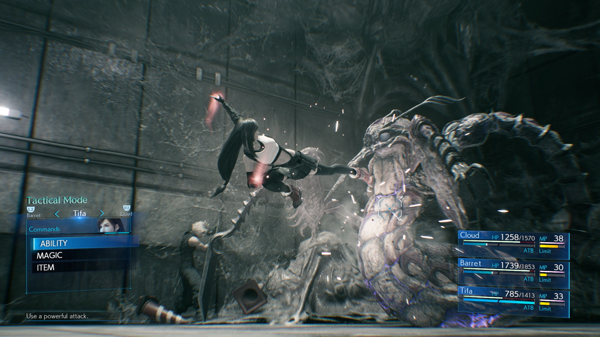 Final Fantasy 7 Remake Combat Offers Real-Time and Tactical