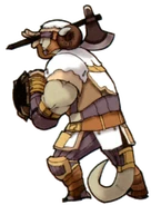 Promotional artwork of the Beastmaster by Yuzuki Ikeda.