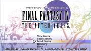 FFIVTAY Title Screen PSP