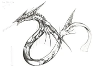 Sketch by Tetsuya Nomura.
