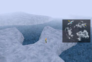 Snowfield in Final Fantasy IX.