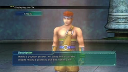 Chappu's profile in Shinra's Dossiers.