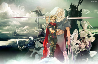 FFIV- The After Years Cast Artwork