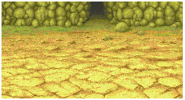 Giant's Cave battle background in Final Fantasy (GBA).