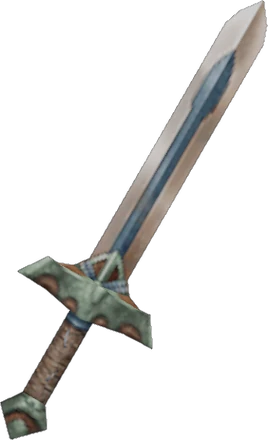 Broadsword from FFIX weapon render