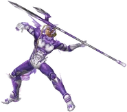 Kain's second alt outfit in EX Mode.