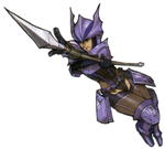 Artwork of a Dragoon by Yuzuki Ikeda.