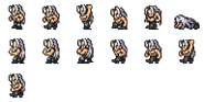 Set of Sephiroth's "Executioner" sprites.