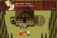 FFVI Android Duncan's Dojo.png (571 KB) Duncan and Sabin at his cabin (2014 mobile/Steam).