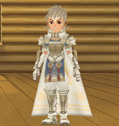 An avatar dressed as Rasler Heios Nabradia.