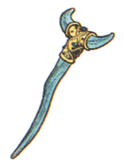 Concept art of Rune Staff from Final Fantasy III.