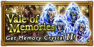 Global event banner for "Vale of Memories".