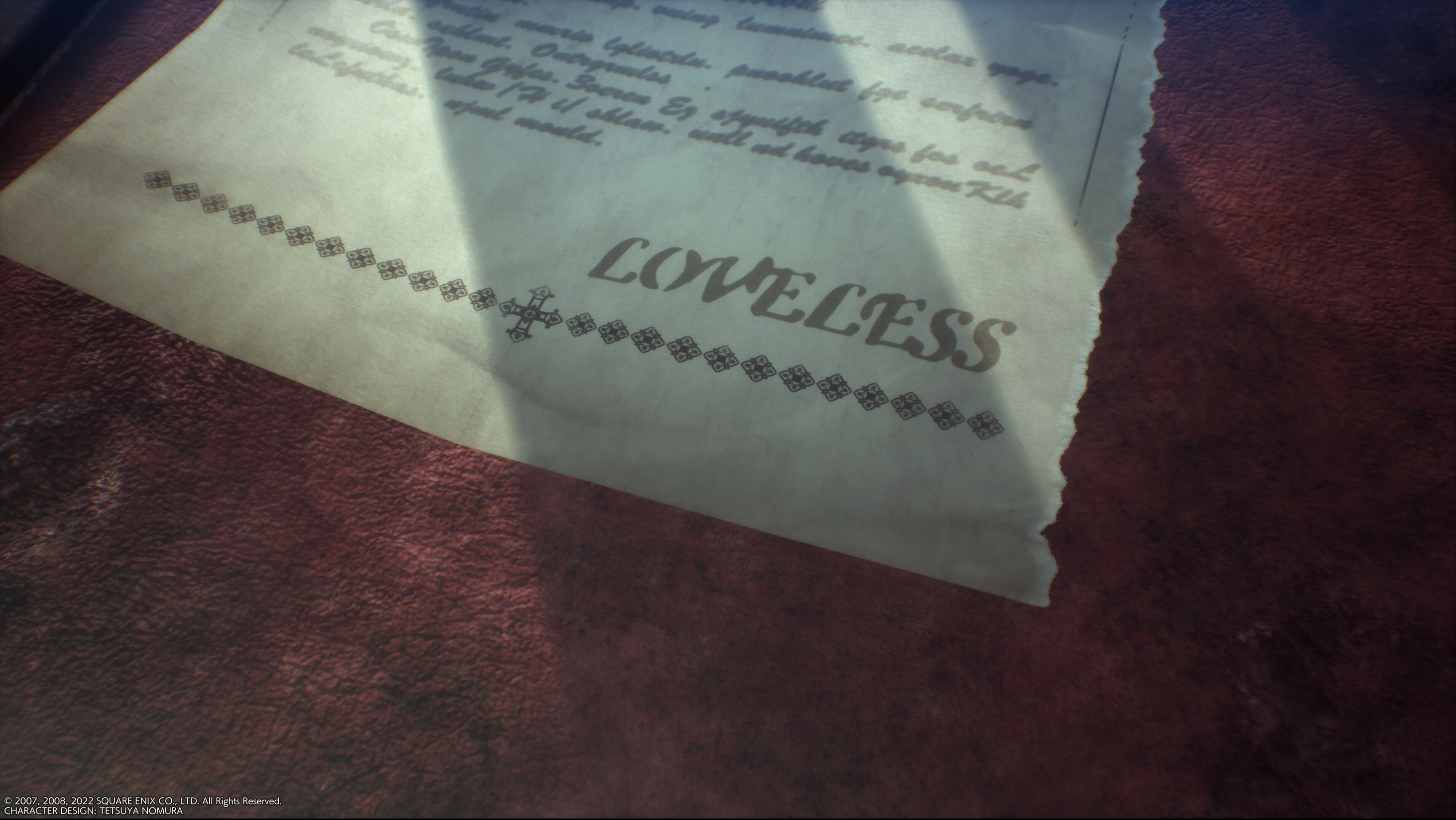 Sacrifice, Loveless Wiki