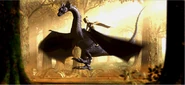 Wind drake in PSX FMV.