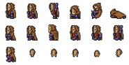 Set of Orlandeau's sprites.
