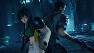 Yuffie prepared for combat with Sonon in "INTERmission".