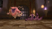 Typhon and Ultros in the Dragon Neck's Coliseum.