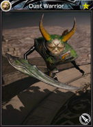 Mobius - Dust Warrior (Earth) R1 Ability Card