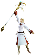 White Mage render for Final Fantasy XIV: A Realm Reborn..