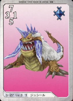 Final Fantasy VIII Bandai Carddass Masters Triple Triad - Back 027