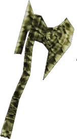 Crystal Handaxe used by manikins in Dissidia 012.