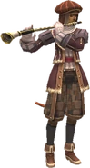 Mithra BRD (FFXI).png (86 KB) A Mithra Bard in Artifact Armor.