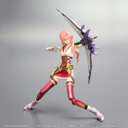 Serah's Final Fantasy XIII-2 Play Arts KAI figure.