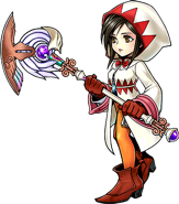 Artwork for Garnet's costume.