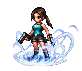 No. 8144 Lara Croft (6★) from Final Fantasy Brave Exvius.