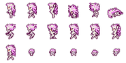 Set of Terra's Esper sprites.