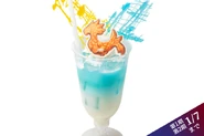Glaciela drink served at Square Enix Cafe.