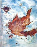 Пейзаж из Final Fantasy IX.