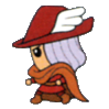 Red Mage from the V-Jump strategy guide for Final Fantasy (WonderSwan).