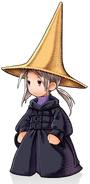 Luneth as a Black Mage.